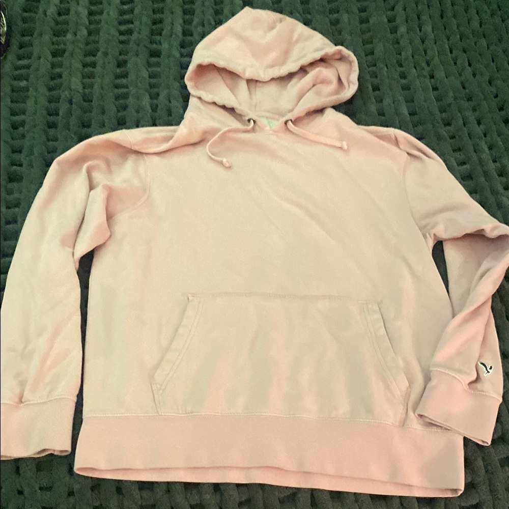 Pink Hoodie with Kangaroo Pocket